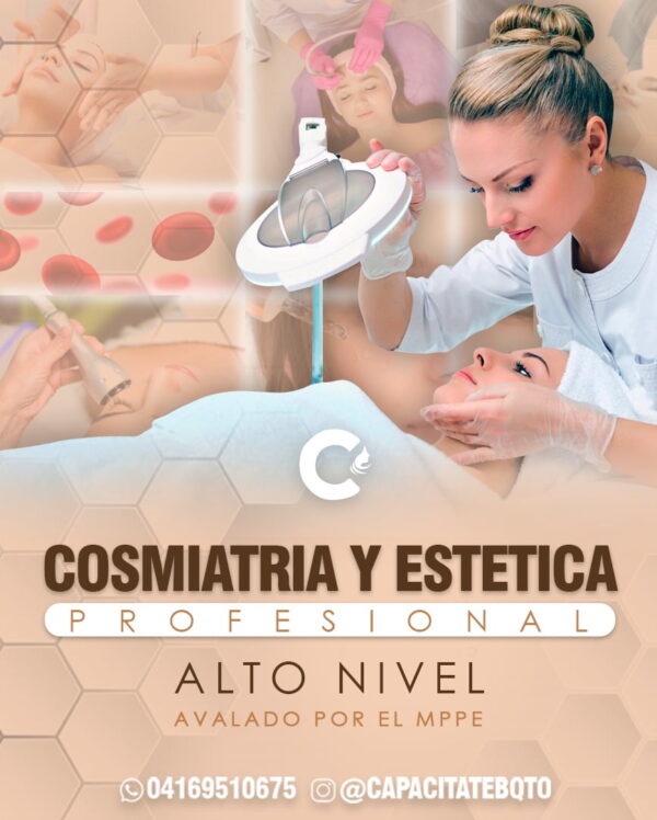 Cosmiatría y Estética (Presencial)