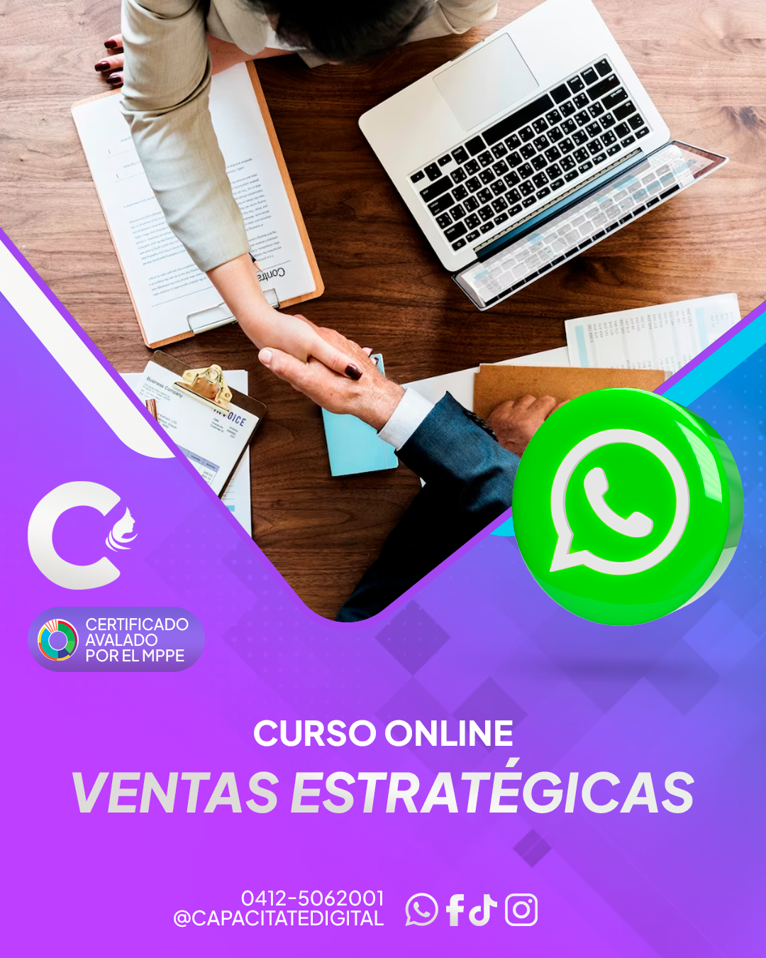 Ventas Estratégicas en Whatsapp Business (en linea)